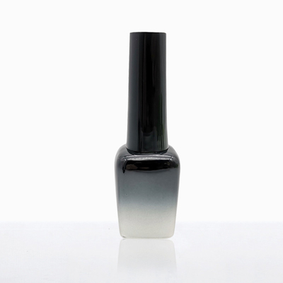 Gradient Color Nail Polish Mini Bottles Square Shape 7ml 15 Ml With Plastic Cap