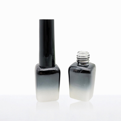 Màu Gradient Sơn móng tay Chai nhỏ Hình vuông 7ml 15 Ml với nắp nhựa